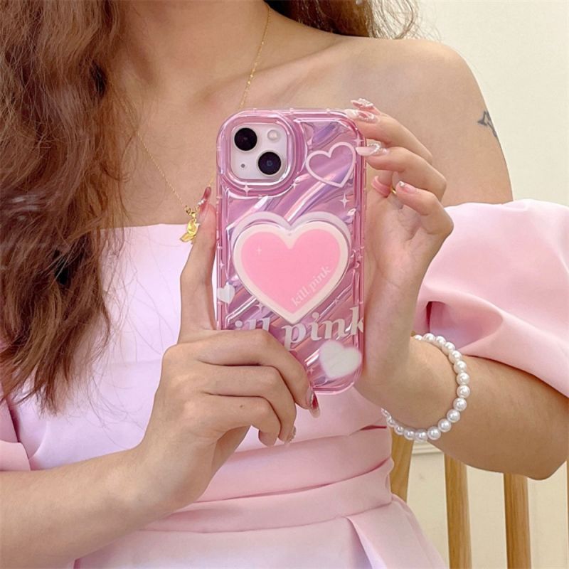 BBYOURS Barbie Pink Love Phone Case and Love Airbag Holder