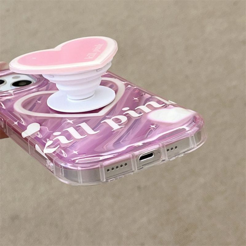 BBYOURS Barbie Pink Love Phone Case and Love Airbag Holder