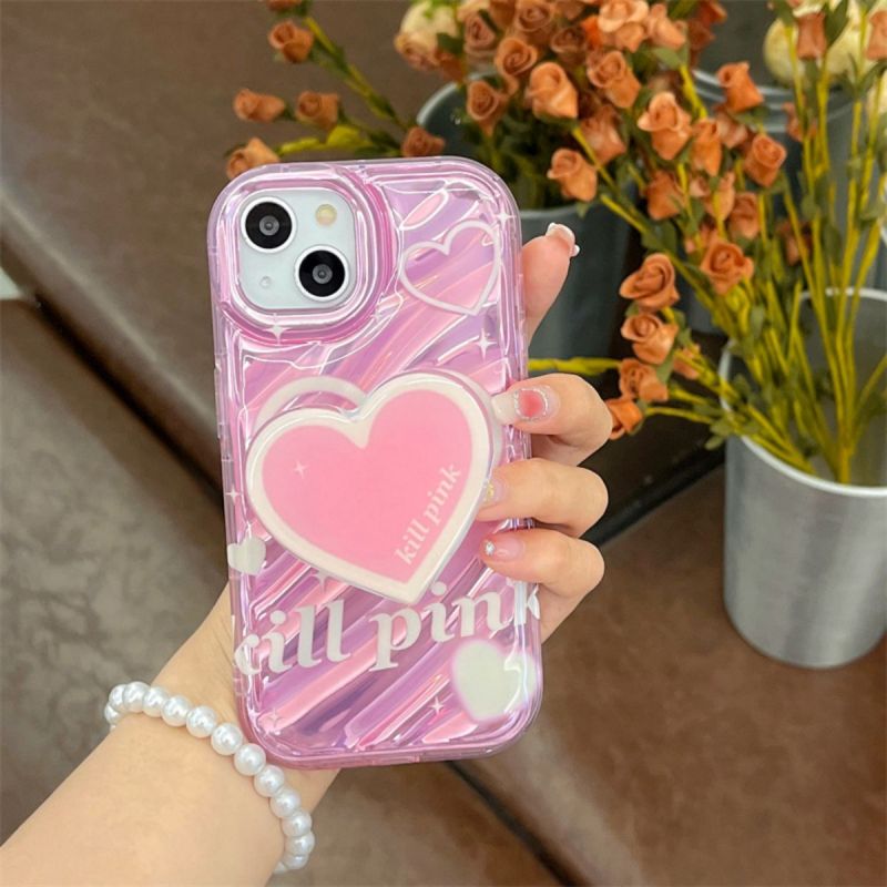 BBYOURS Barbie Pink Love Phone Case and Love Airbag Holder