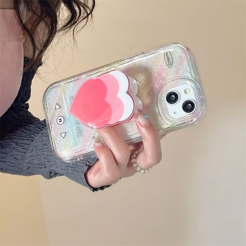 BBYOURS Rainbow Gradient Shining Love Phone Case