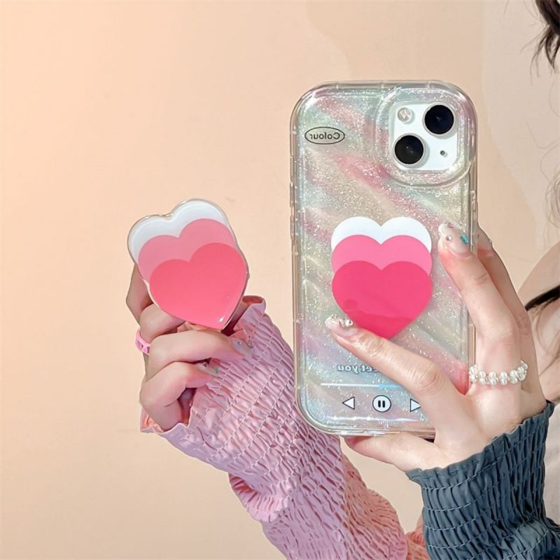 BBYOURS Rainbow Gradient Shining Love Phone Case