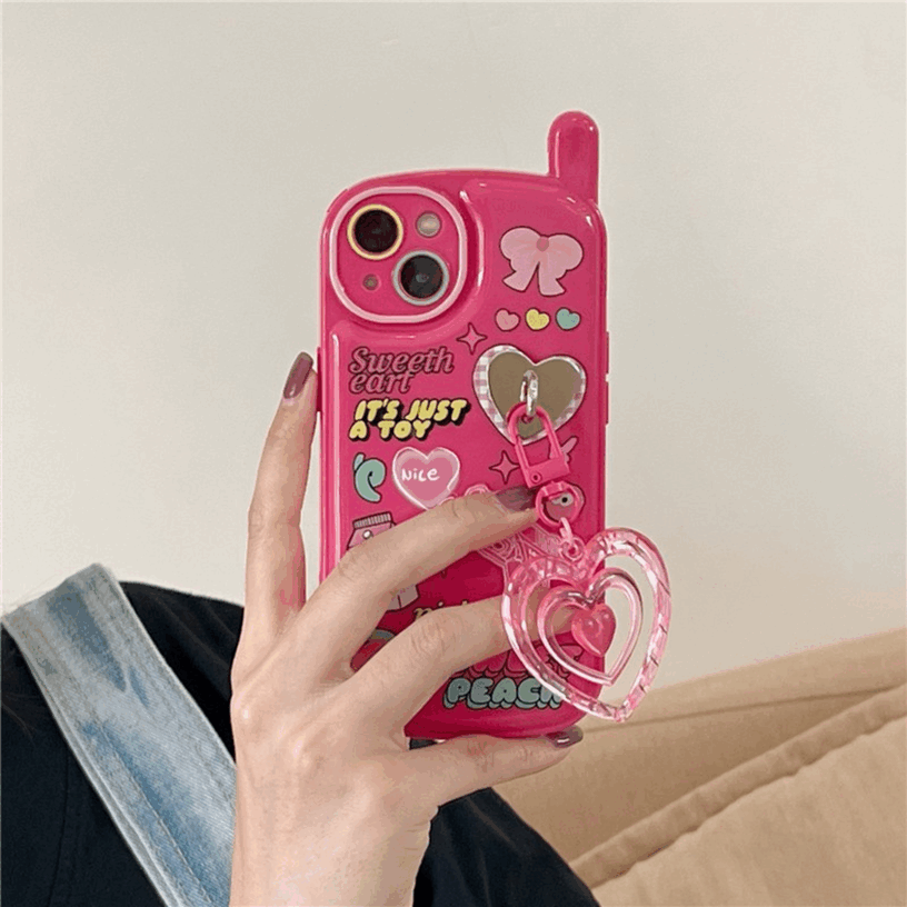 BBYOURS Rose Pink Unique Girl Element Phone Model phone Case