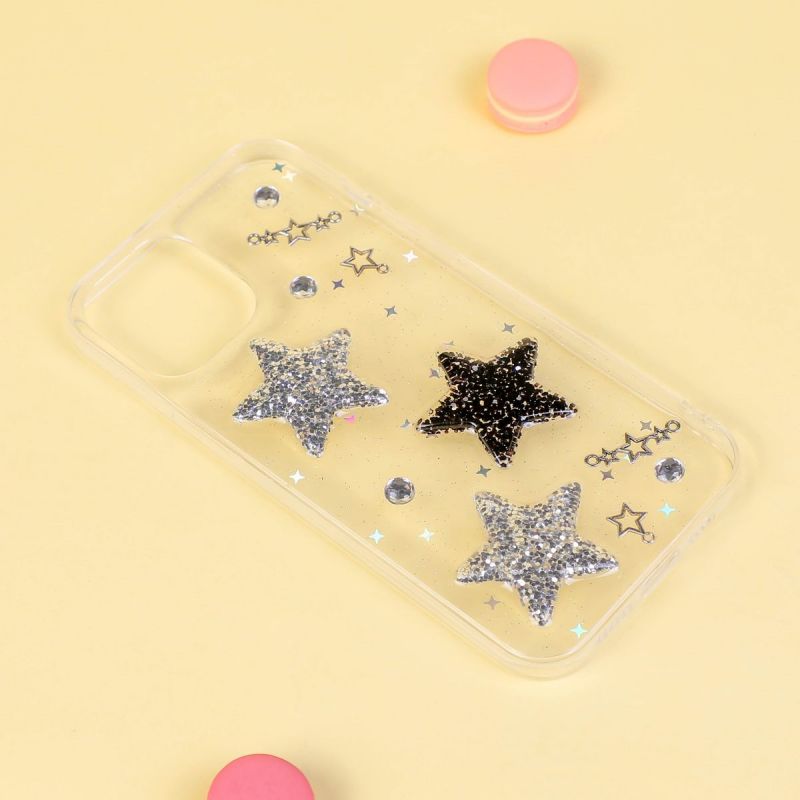 BBYOURS Shiny Star Transparent TPU Phone Case