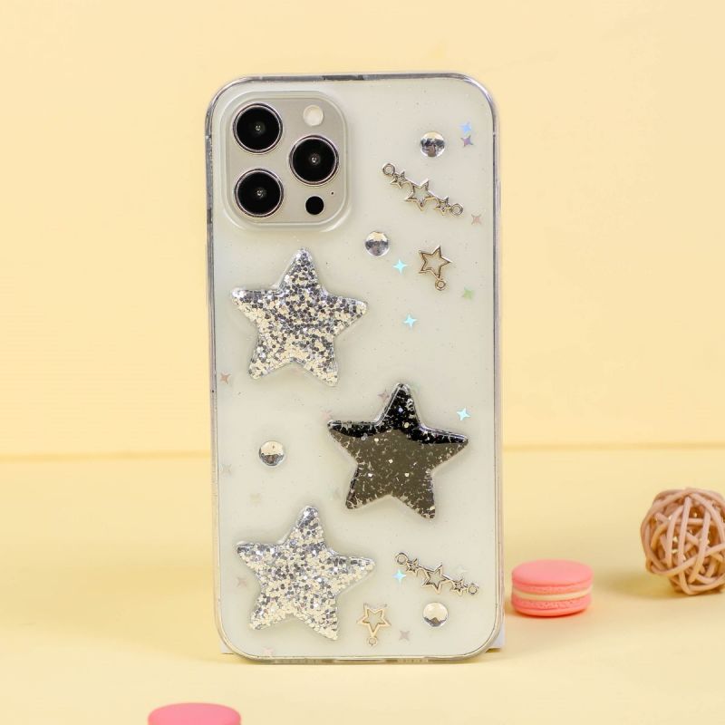 BBYOURS Shiny Star Transparent TPU Phone Case