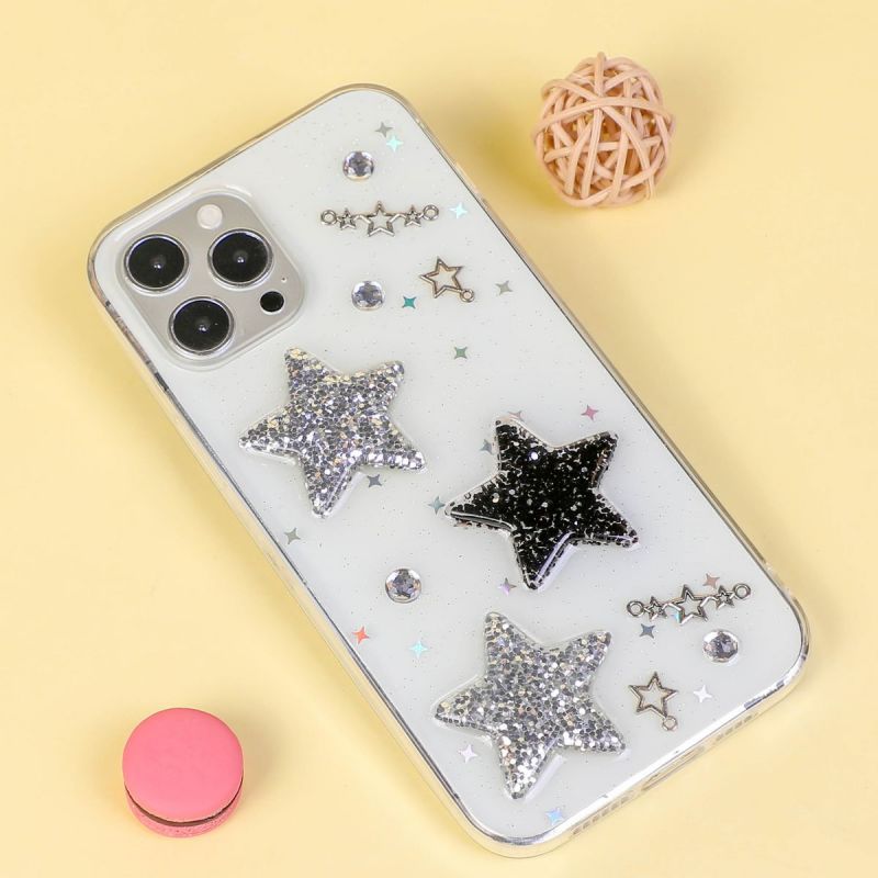 BBYOURS Shiny Star Transparent TPU Phone Case