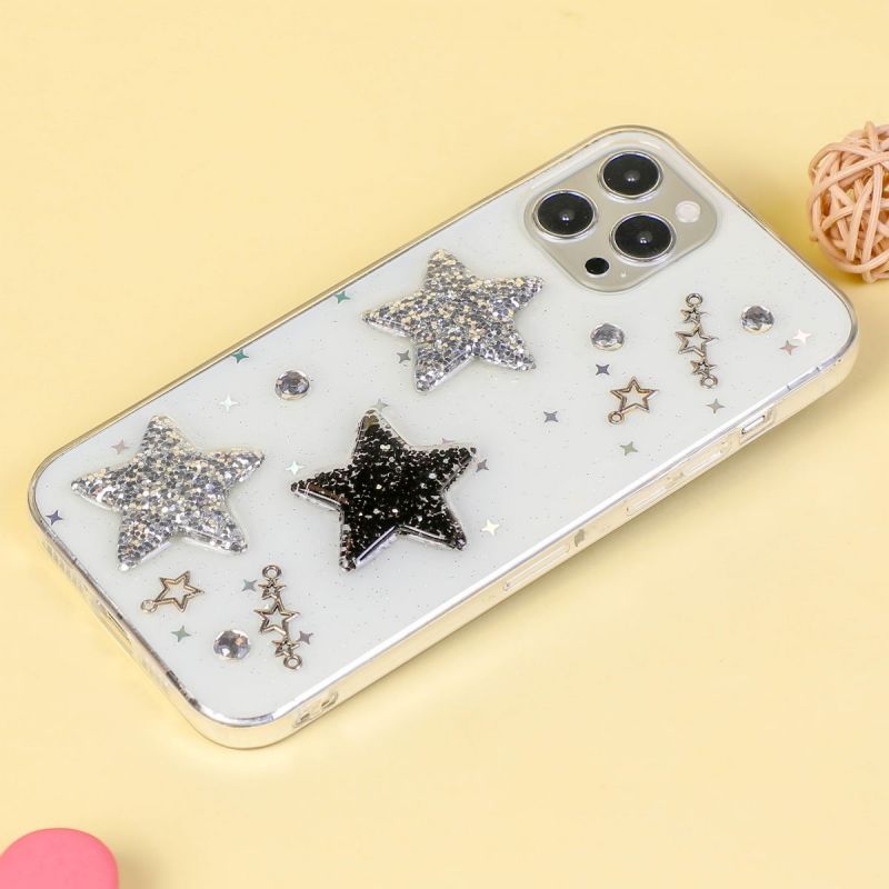 BBYOURS Shiny Star Transparent TPU Phone Case