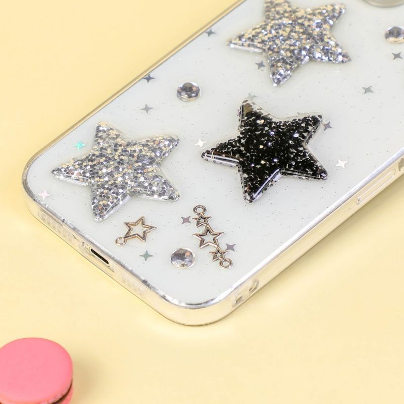 BBYOURS Shiny Star Transparent TPU Phone Case