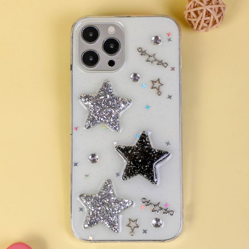 BBYOURS Shiny Star Transparent TPU Phone Case