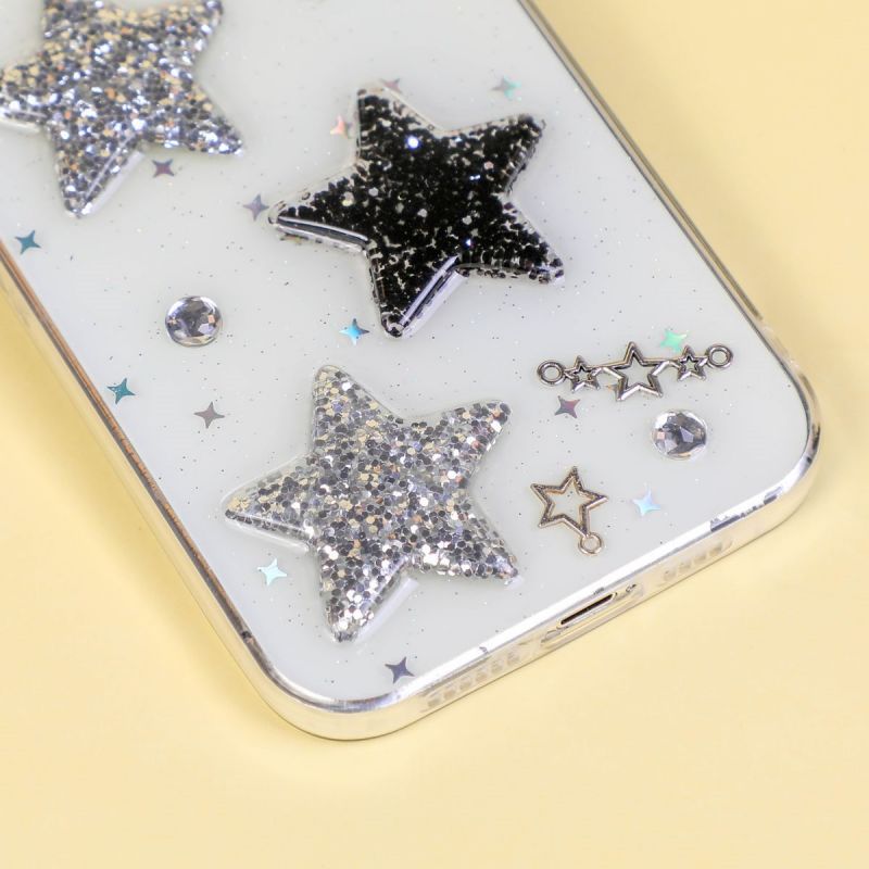 BBYOURS Shiny Star Transparent TPU Phone Case