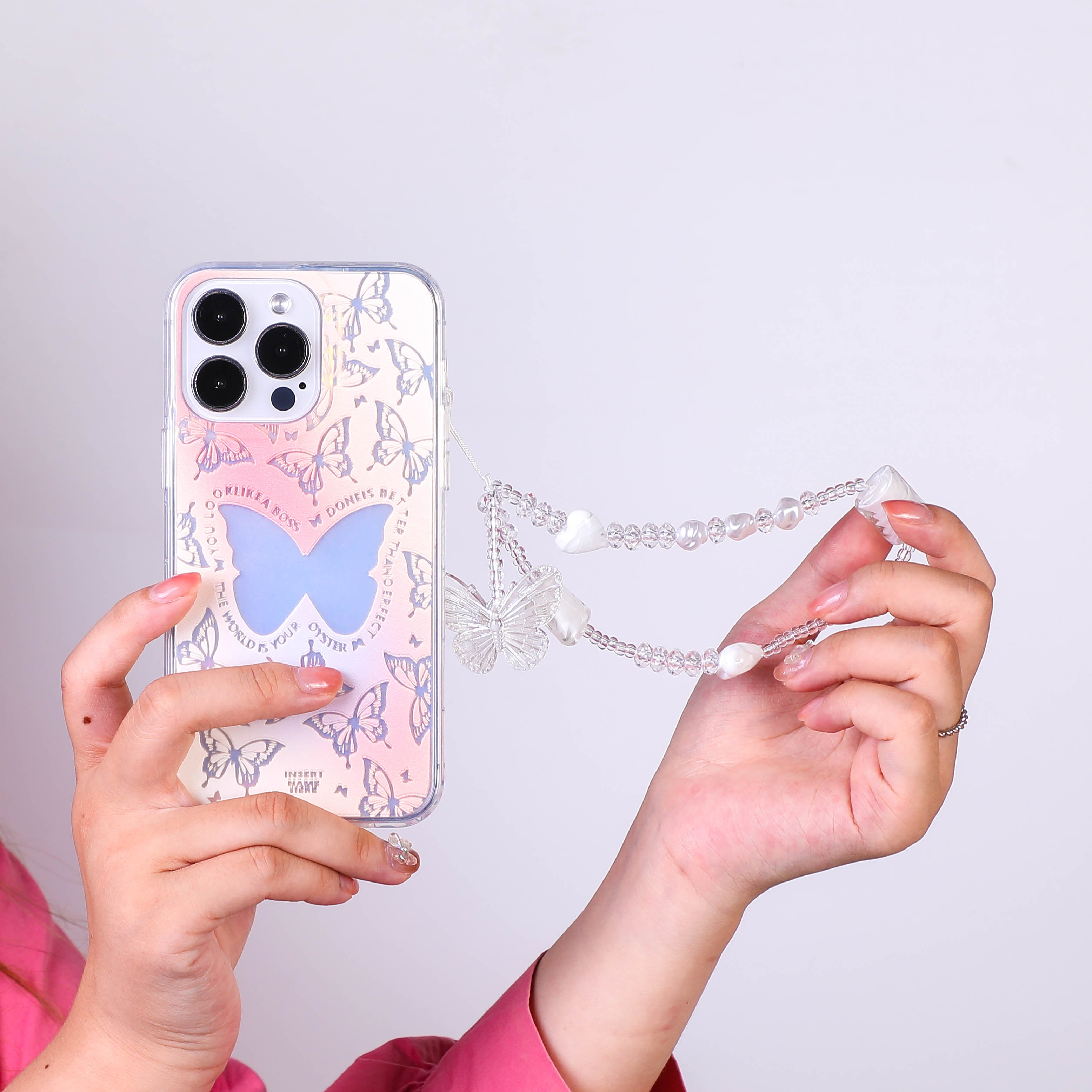 BBYOURS Laser Butterfly Phone Case