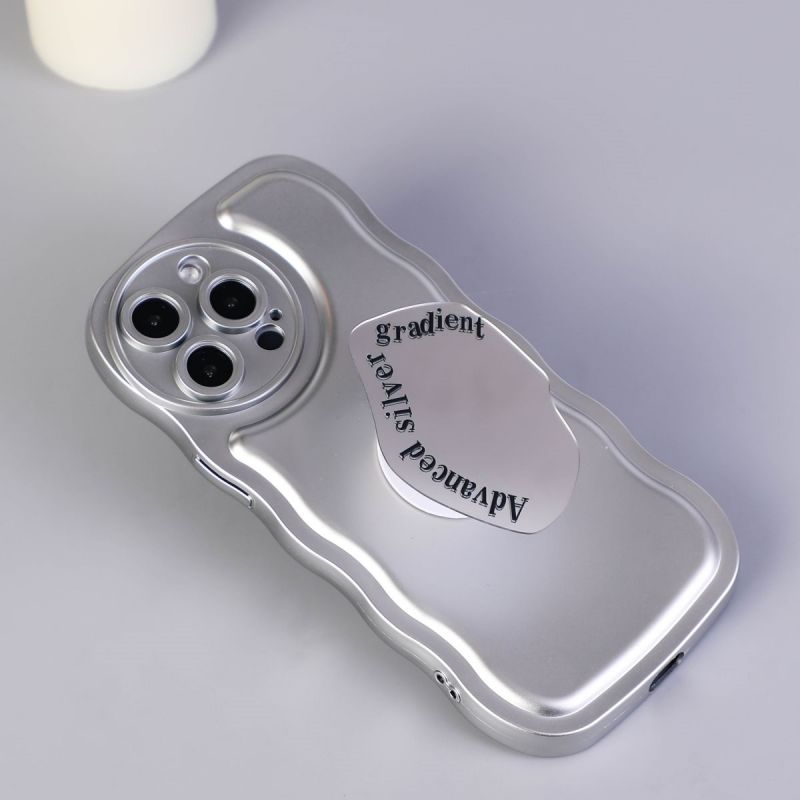 BBYOURS Premium Frosted Phone Case with Mirror Airbag Holder